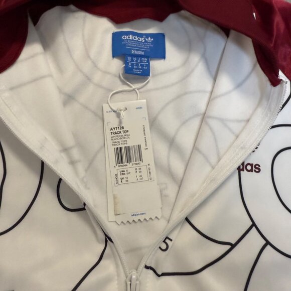 Adidas Rita Ora Womens Track Jacket Paint By Numbers Size S Athleisure Fashion - Picture 11 of 16